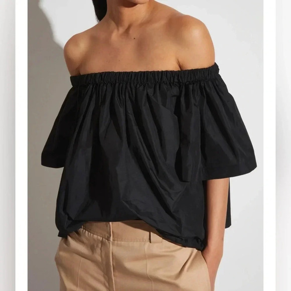 A.L.C black off shoulder top size 2 - Picture 1 of 6
